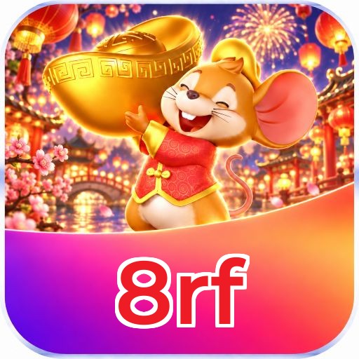 Logo 8rf Cassino Online Brasil